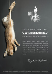 Wildseizoen bij Roots Foodbar Hilvarenbeek